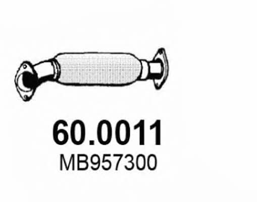 Asso 60.0011 Catalytic Converter 600011