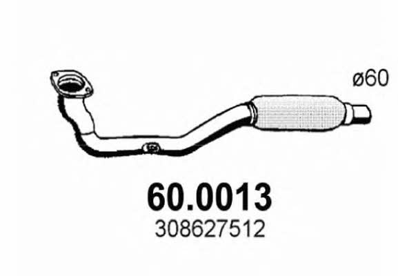 Asso 60.0013 Catalytic Converter 600013