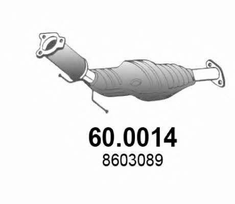 Asso 60.0014 Catalytic Converter 600014