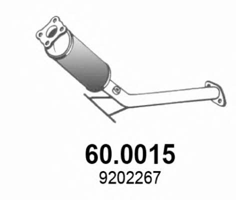 Asso 60.0015 Catalytic Converter 600015