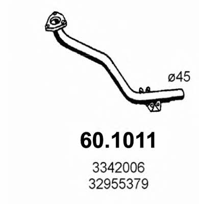 Asso 60.1011 Exhaust pipe 601011