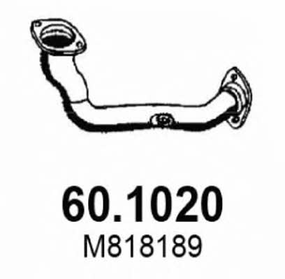 Asso 60.1020 Exhaust pipe 601020