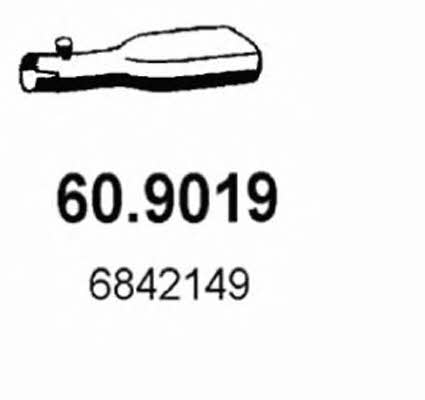 Asso 60.9019 Exhaust pipe 609019