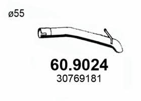 Asso 60.9024 Exhaust pipe 609024