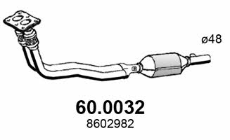 Asso 60.0032 Catalytic Converter 600032