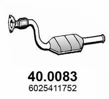 Asso 40.0083 Catalytic Converter 400083