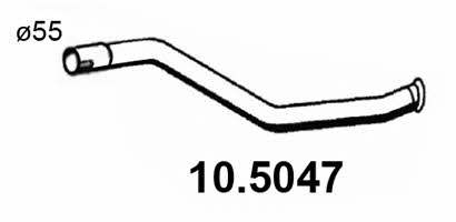 Asso 10.5047 Exhaust pipe 105047