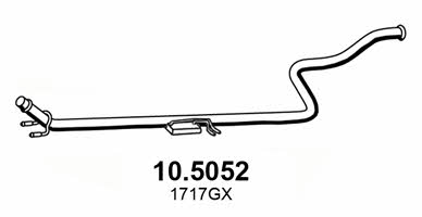 Asso 10.5052 Exhaust pipe 105052