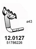 Asso 12.0127 Catalytic Converter 120127