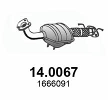 Asso 14.0067 Catalytic Converter 140067