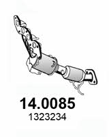 Asso 14.0085 Catalytic Converter 140085