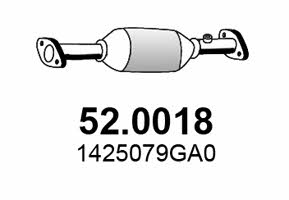 Asso 52.0018 Catalytic Converter 520018