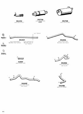 ARTTRUCK745 Asso Exhaust system