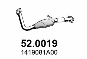 Asso 52.0019 Catalytic Converter 520019