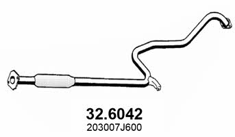 Asso 32.6042 Central silencer 326042