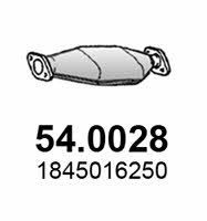 Asso 54.0028 Catalytic Converter 540028