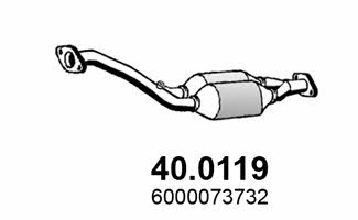 Asso 40.0119 Catalytic Converter 400119