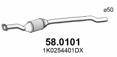 Asso 58.0101 Catalytic Converter 580101