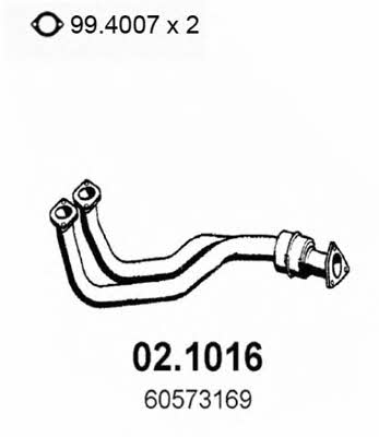 Asso 02.1016 Exhaust pipe 021016
