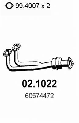 02.1022 Exhaust pipe 021022