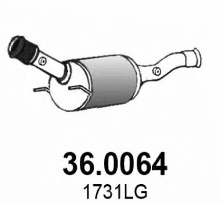 Asso 36.0064 Catalytic Converter 360064