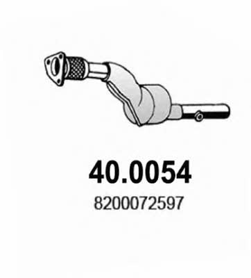 Asso 40.0054 Catalytic Converter 400054