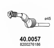 Asso 40.0057 Catalytic Converter 400057