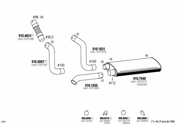  ARTTRUCK132 Exhaust system ARTTRUCK132