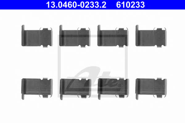Ate 13.0460-0233.2 Mounting kit brake pads 13046002332