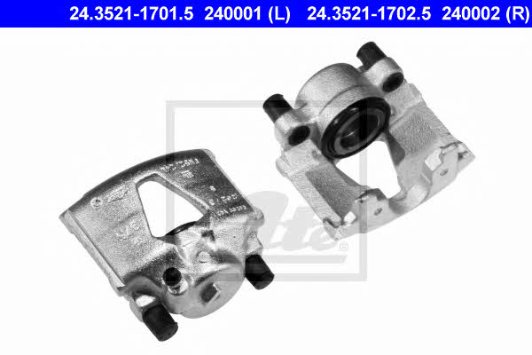 Ate 24.3521-1702.5 Brake caliper front right 24352117025