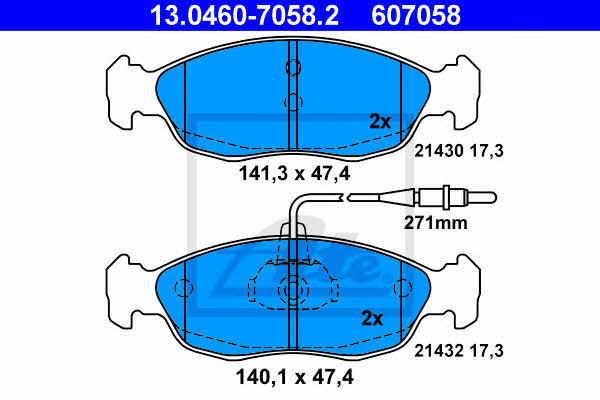 pad-set-rr-disc-brake-13-0460-7058-2-22539850