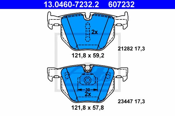 Ate Brake pad set – price 300 PLN