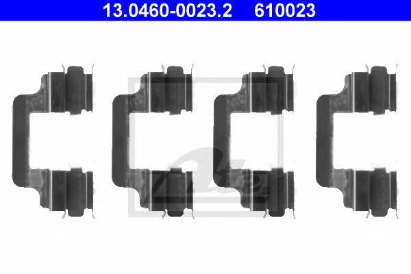 Ate 13.0460-0023.2 Mounting kit brake pads 13046000232