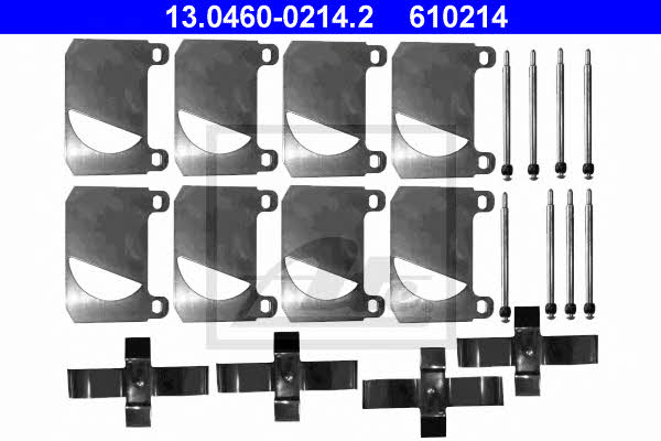 Ate 13.0460-0214.2 Mounting kit brake pads 13046002142