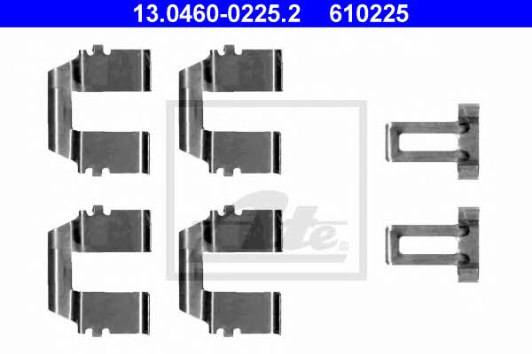 Ate 13.0460-0225.2 Mounting kit brake pads 13046002252