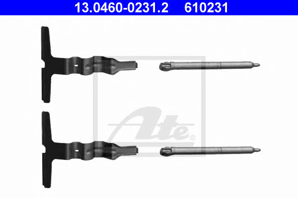 Ate 13.0460-0231.2 Mounting kit brake pads 13046002312