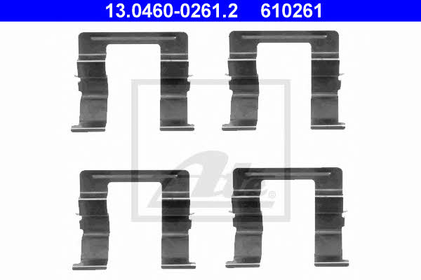 Ate 13.0460-0261.2 Mounting kit brake pads 13046002612