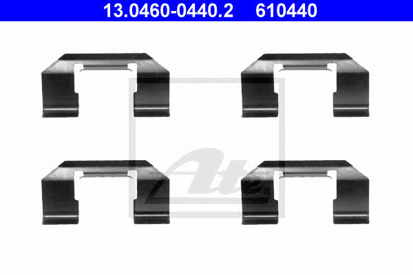 Ate 13.0460-0440.2 Mounting kit brake pads 13046004402