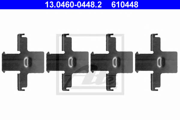 Ate 13.0460-0448.2 Mounting kit brake pads 13046004482