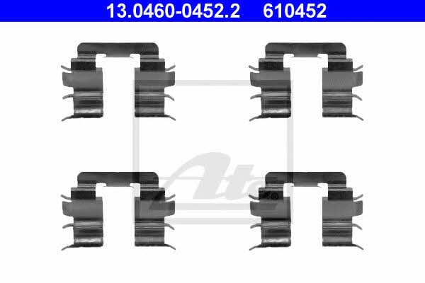 Ate 13.0460-0452.2 Mounting kit brake pads 13046004522