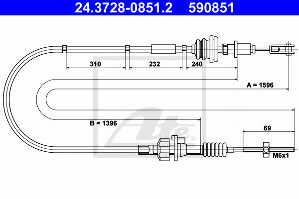 clutch-cable-24-3728-0851-2-22580533