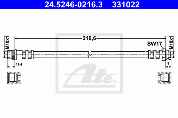 Ate Brake Hose – price