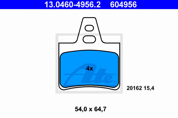 Ate Brake pad set – price [object Object] PLN