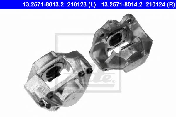 Ate 13.2571-8013.2 Brake caliper front left 13257180132