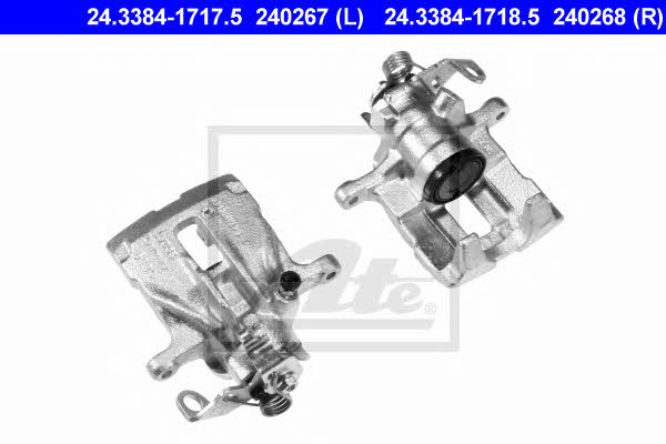Ate 24.3384-1718.5 Brake Caliper 24338417185 24338417185 Ate Brake Caliper