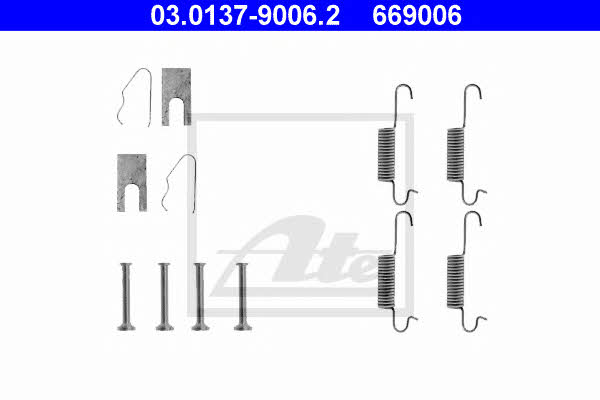 Ate 03.0137-9006.2 Mounting kit brake pads 03013790062