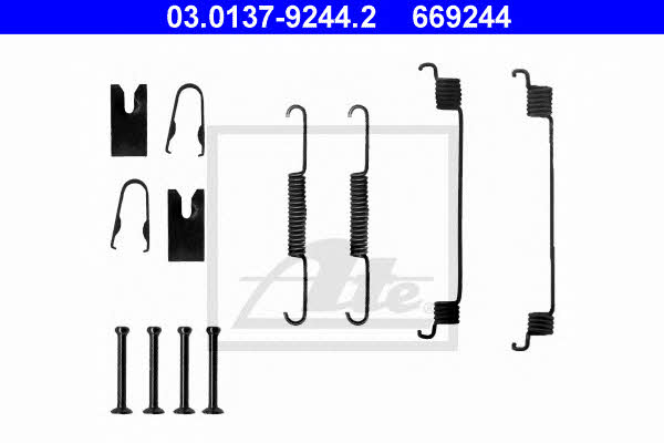 Ate 03.0137-9244.2 Mounting kit brake pads 03013792442