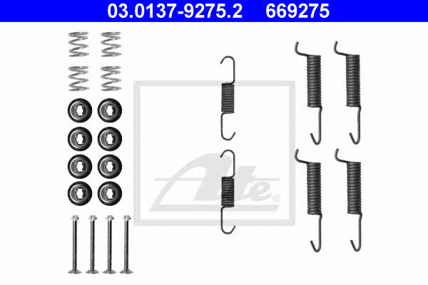 Ate 03.0137-9275.2 Mounting kit brake pads 03013792752