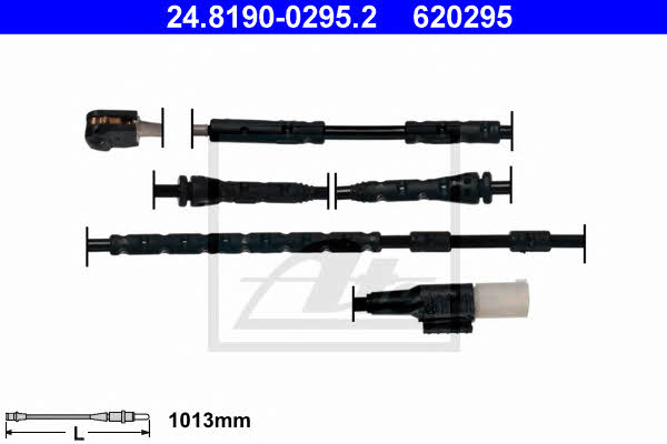 Ate 24.8190-0295.2 Warning contact, brake pad wear 24819002952