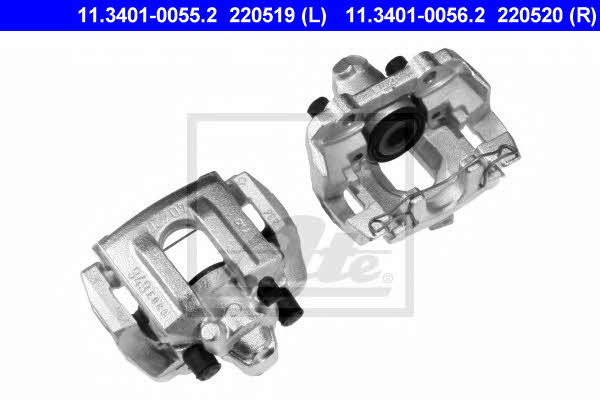 Ate 11.3401-0056.2 Brake caliper rear right 11340100562